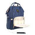 Sunveno - Diaper Bag with USB - Navy Blue