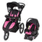 Baby Trend - CITYSCAPE JOGGER TRAVEL SYSTEM ROSE & SIT RIGHT HIGH CHAIR PAISLEY & Retreat Nursery Center