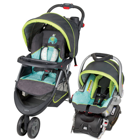 Baby Trend - EZ Ride5 Travel System & SIT RIGHT HIGH CHAIR STRAIGHT N ARROW & Trend 2.0 Activity Walker