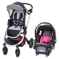 Baby Trend - Espy 35 Travel System  & SIT RIGHT HIGH CHAIR PAISLEY & GoLite® ELX Nursery Center Stardust Rose