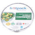 Hotpack - Aluminum Round Container 800Cc 10Pcs 800Ml