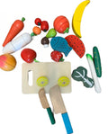 Woody Buddy - Cutting board and magnetic fruits & vegetables set - Mix