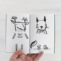 Wee Gallery - 32 Ways to Dress Woodland Animals - Coloring Activity Book