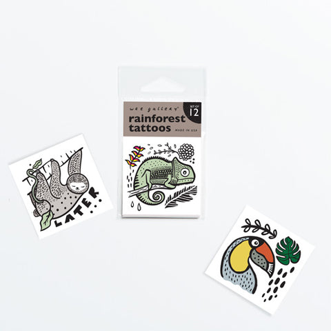 Wee Gallery -  Rainforest Temporary Tattoos