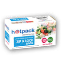 Hotpack - Zipper Lock Bag 12*25Cm - 50Pcs