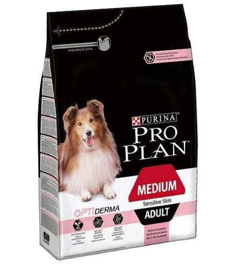 Pro Plan - Medium Adult Sensitive Skin Dog Salmon 3Kg xe