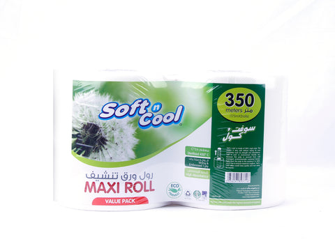 Soft N Cool - Maxi Roll Twin Pack 350Meter Value Pack