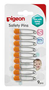 Pigeon - Safety Pins Small 9 Pcs/Card