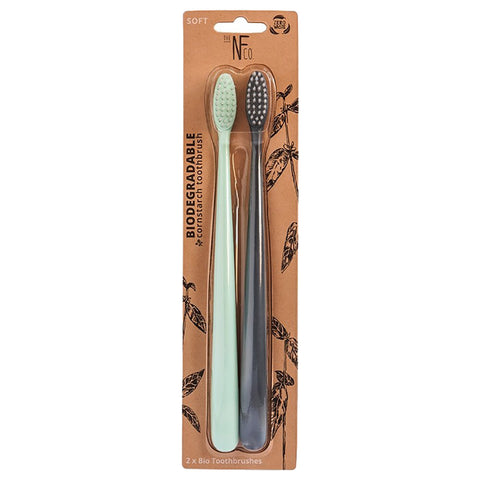 NFCO - Bio Toothbrush River Mint & Monsoon Mist Twin Pack