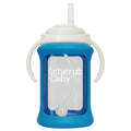Cherub Baby - 240Ml Single Pack Straw Cup  Blue