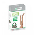 Go Silver - Maternity Panty Hose Compression Socks, Class 1 (18-21 Mmhg) Closed Toe - Flesh - Size 7