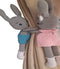 Pikkaboo - Crochet Bunny Tieback Clips Pair