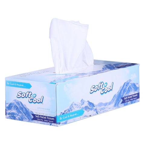 Soft N Cool - Facial Tissue 2Ply - 5Box