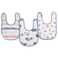 Aden+Anais - ADEN 3-Pack Classic Snap Bibs HIT THE ROAD