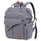 Alameda - Diaper Backpack - Large - Grey