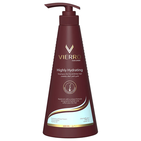 Vierro - Shampoo Highly Hydrating 600Ml