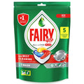 Fairy  -All in One Plus Dishwasher Detergent Capsules, 5 Capsules Special Offer