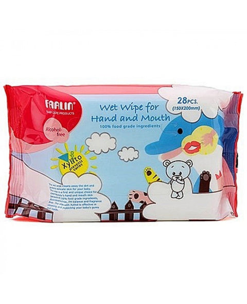 Farlin - Wet Wipes For Hand & Mouth 28Pcs