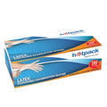 Hotpack - Powder Free Latex Gloves -Large 100Pcs
